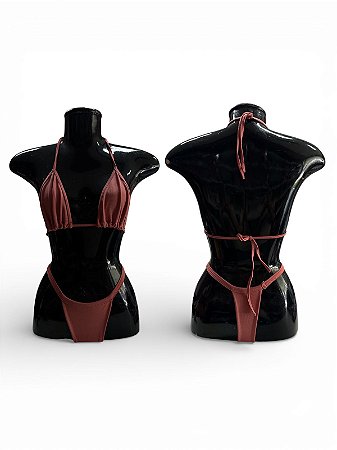 Biquíni Tamanho Único - Salmão