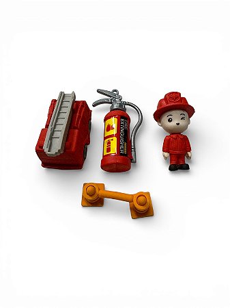 Kit 4 borrachas - Bombeiro