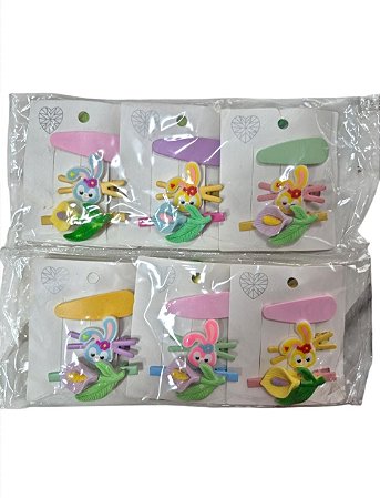 Pacote com 12 Cartelas de Presilhas - M62