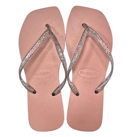 Sandália Quadrada - Bege