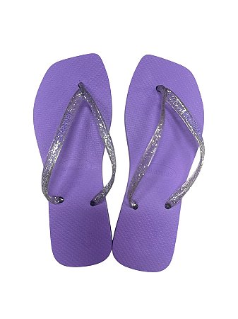 Sandália Quadrada - Lilás