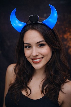 Diadema Diabinho - Azul
