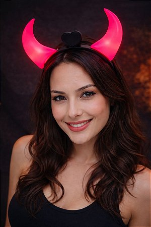 Diadema Diabinho - Rosa