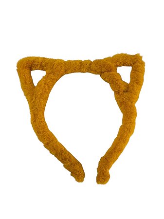 Diadema Gatinho - Amarelo Mostarda