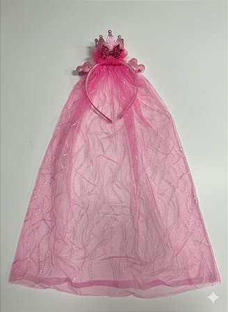 Diadema Orelha Coroa Orelha de Mikey - Rosa Pink