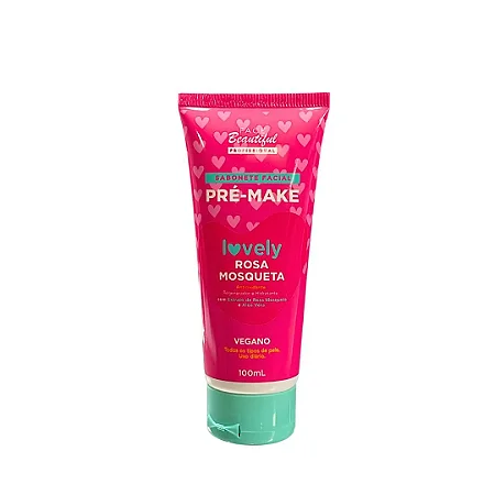 Sabonete Pré Make Rosa Mosqueta 100ML | Lovely - Face Beautiful