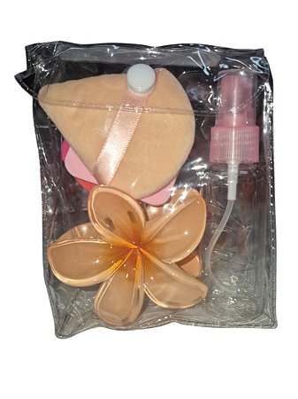 Kit Esponjas + Taca + Borrifado - Laranja