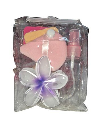 Kit Esponjas + Taca + Borrifado - Lilás