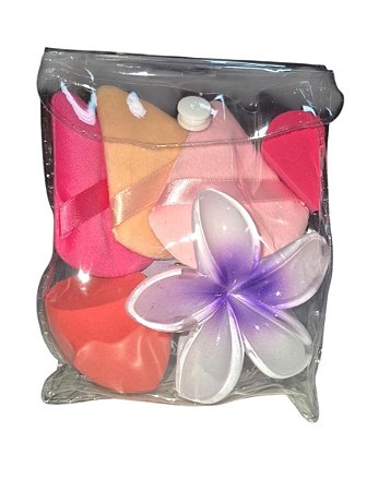 Kit Esponjas + Taca - Lilás