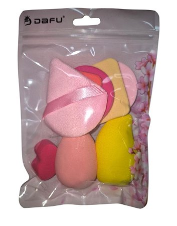 Kit com 8 Esponjas (esponja manga)