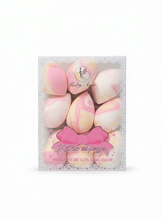 Kit De Mini Esponjas | Ruby Anjo (cores aleatórias)