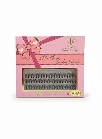 Extensão de Cílios Tufinhos | Ruby Anjo - 20P 10mm