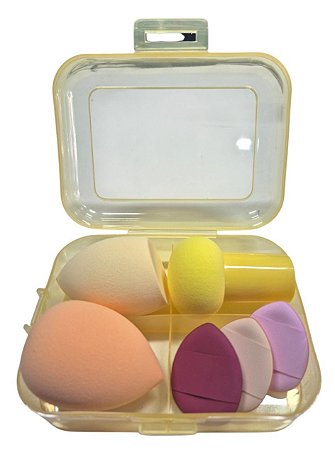 Caixinha de Esponjas - Amarela