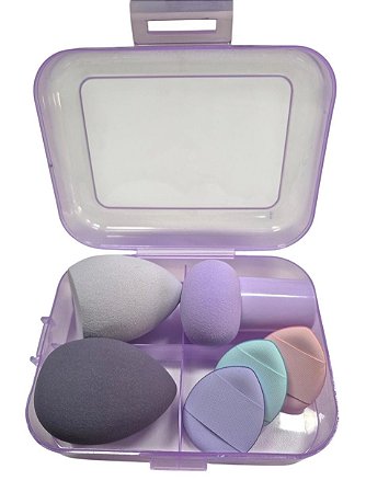 Caixinha de Esponjas - Lilás