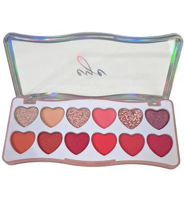 Paleta de Sombra 12 Cores - Belle Ange | Sweet Eye Color - Cor B |