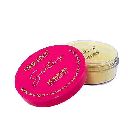 Pó Banana - Miss Rose | Make Up Sinta-se