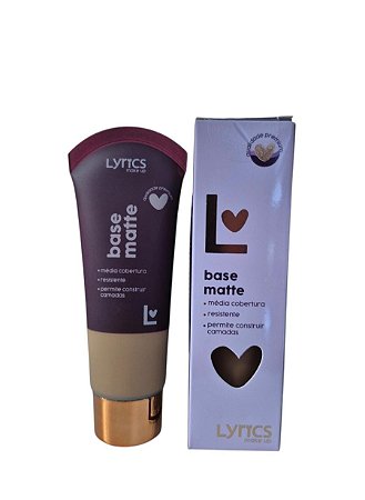 Base Matte - Média Cobertura Cor 08 | Lyrics