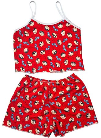 Pijama - Turma da Monica | Tamanho Único