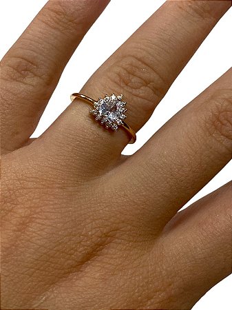 Anel - Formatura 04 | Dourado Com Prata