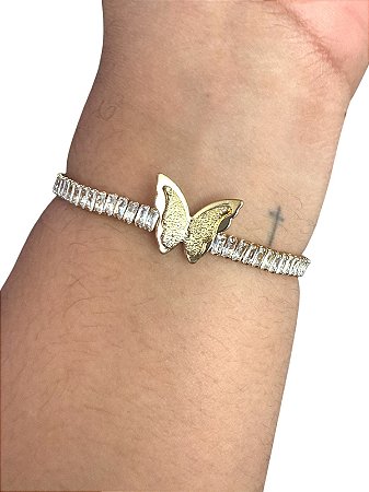 Bracelete De Punho - BR04 | Dourado