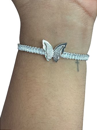 Bracelete De Punho - BR04 | Prata