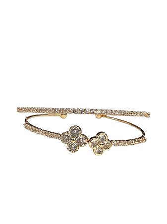 Bracelete De Punho - BR010 | Dourado