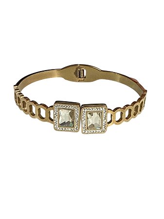 Bracelete De Punho - BR016 | Dourado