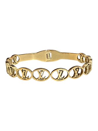 Bracelete De Punho - BR017 | Dourado