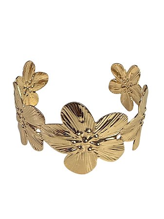 Bracelete De Punho - BR036 | Dourado