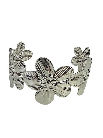 Bracelete De Punho - BR036 | Prata