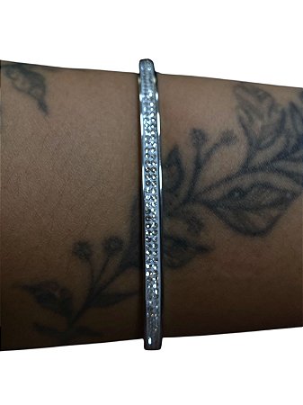 Bracelete De Punho - BR037 | Prata