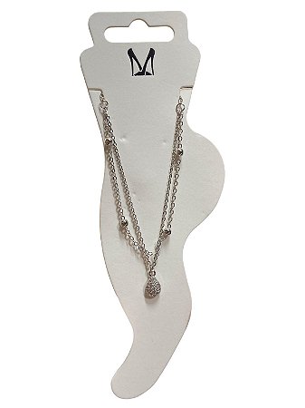 Tornozeleira - T1 | Prata