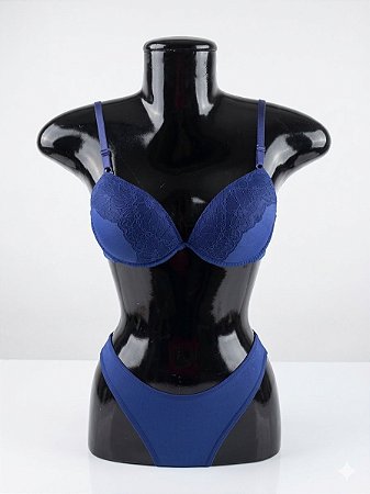 Conjunto de Lingerie - Azul