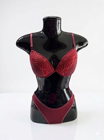 Conjunto de Lingerie - Marsala 2