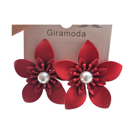 Brinco BR12 - Vermelho