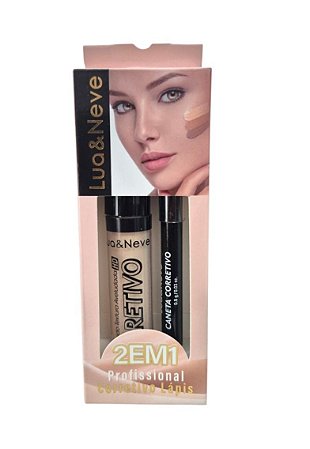 Corretivo + Caneta Corretiva | Lua e Neve - Cor 02