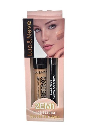 Corretivo + Caneta Corretiva | Lua e Neve - Cor 04