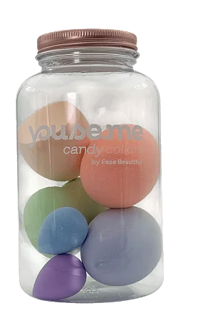 Kit de 6 Esponjas Youse.me(Potinho)