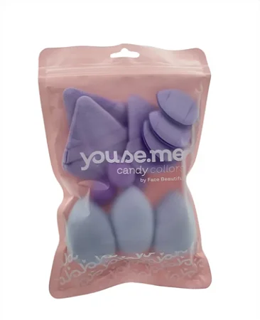 DUPLICADO - Kit 4 Esponjas Powder Puff - Youse.me