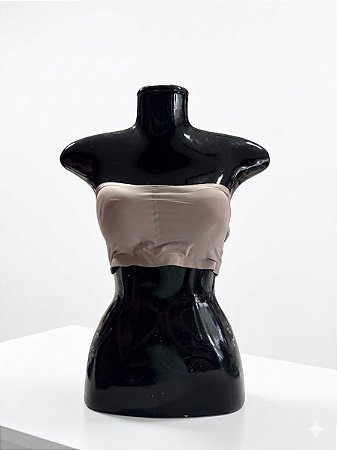 Top Faixa com Bojo - Chocolate