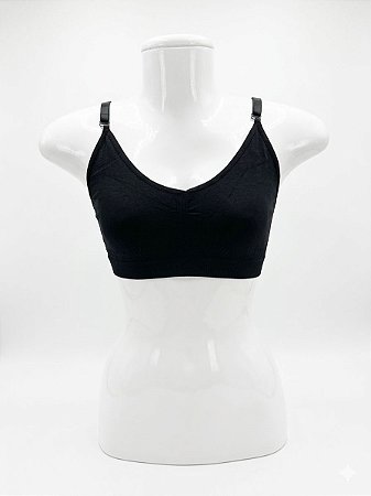 Top de Alça - Preto