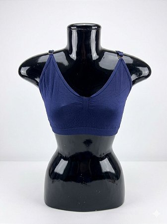 Top de Alça - Azul Marinho