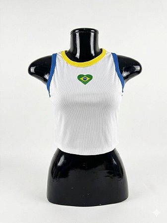 Semi Cropped Brasil - M3 | Tamanho G