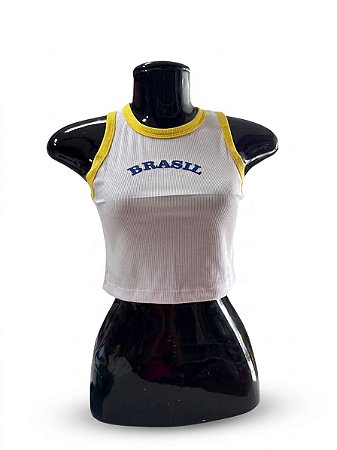 Semi Cropped Brasil - M12 | Tamanho G