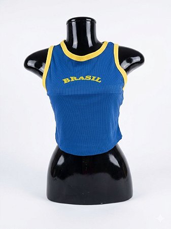 Semi Cropped Brasil - M18 | Tamanho G