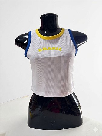 Semi Cropped Brasil - M20 | Tamanho G