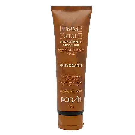 Hidratante Corporal Femme Fatale - Provocante | Poran