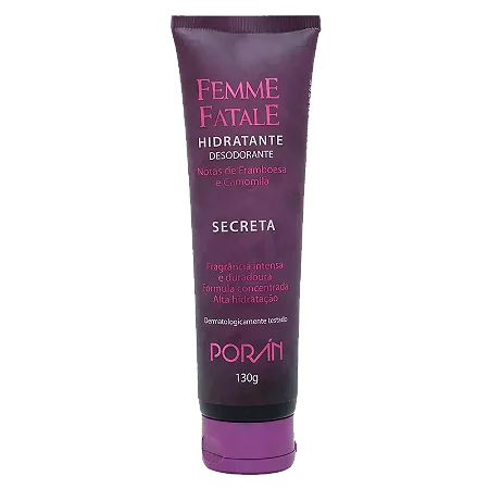 Hidratante Corporal Femme Fatale - Secreta| Poran