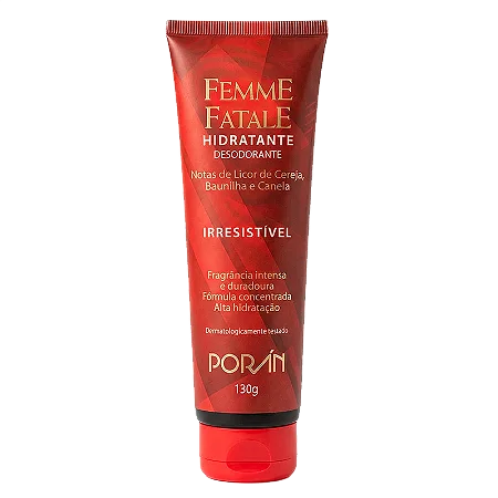 Hidratante Corporal Femme Fatale - Irresistível | Poran