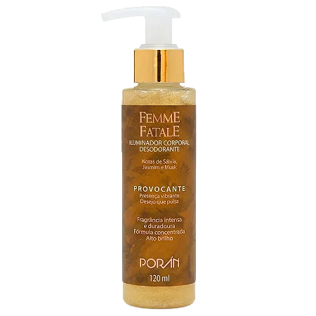Iluminador Corporal Femme Fatale - Provocante | Poran